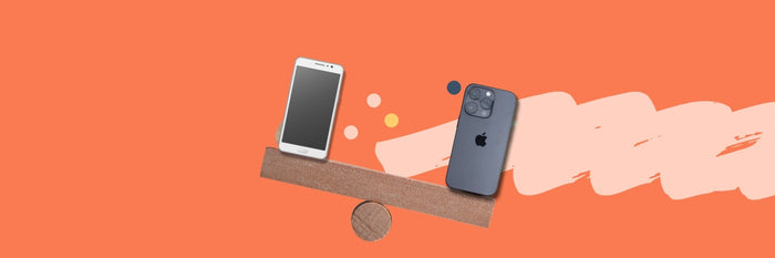 weighing iOS vs. android phones for teens